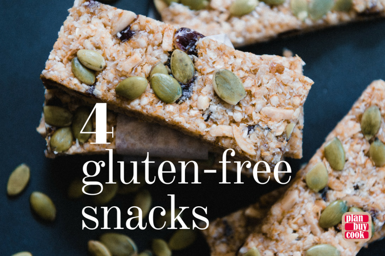 4 simple gluten-free after school snacks